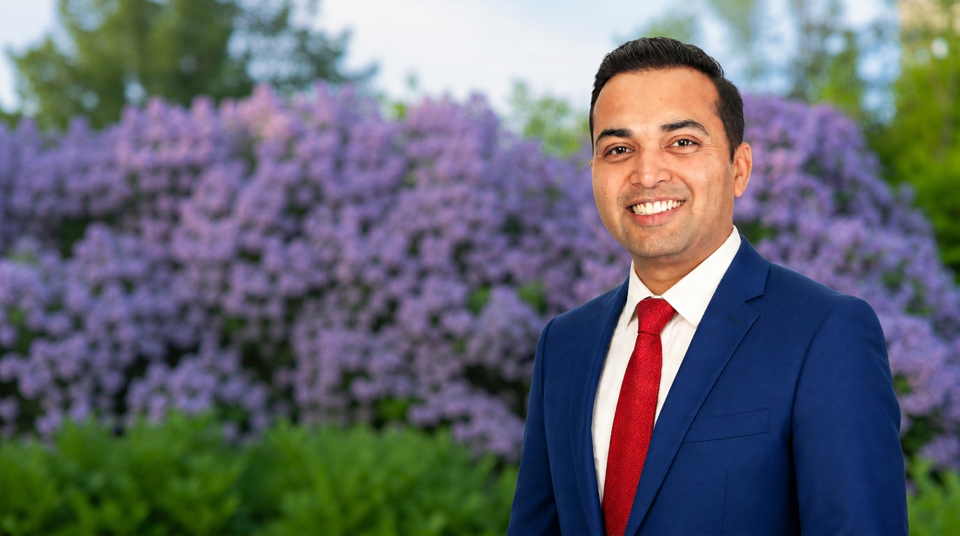Sanjay Gupta, candidate for Ward 3 Town Councillor in Milton